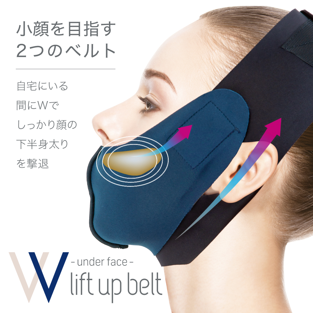 小顔ケアアンダーフェイスWリフトアップベルト